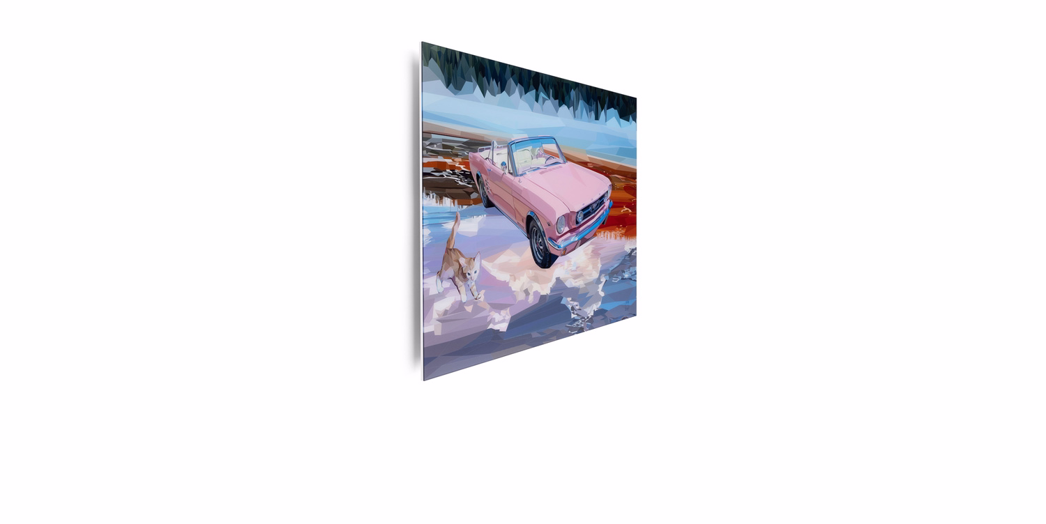 Rosa Coquette by Irina Schulz, artwork preview from the Icons in Motion series