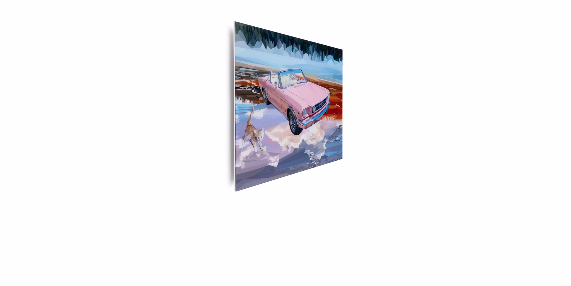 Rosa Coquette by Irina Schulz, artwork preview from the Icons in Motion series